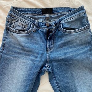 Buckle Black Skinny Jeans